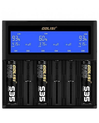 Golisi - S6 6 Bay Battery Charger